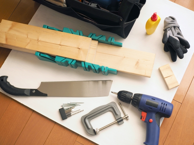 DIYは目的に合った道具や施工方法の選定が重要
